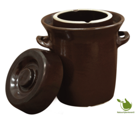 Sauerkraut pots Brown Classic