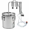 Roestvrijstalen distilleerder 18 L met 2 bezinktanks