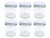 Jampotten 346 ml met twist-off deksel wit (6 stuks)
