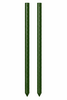 Bioogr&oacute;d tuinpalen - gecoat staal, 1,5 m, &Oslash;11 mm, 10 stuks
