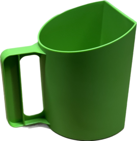 Voerschep 1kg (bekermodel) GROEN