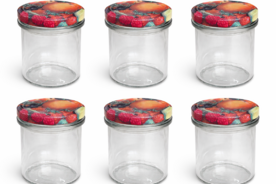 Jampotten 346 ml met twist-off deksel (fruit classic) 6 stuks