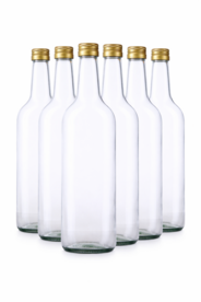 6 x Glazenfles Standaard 700ml