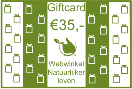 Cadeaukaart &euro; 35,-