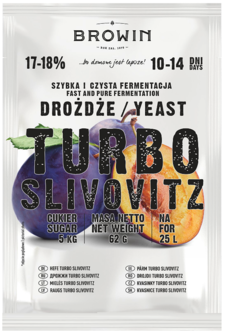 Turbo Slivovitz distillery yeast