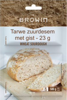 Tarwe zuurdesem met gist - 23 g