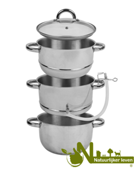 Stoomextractor/Ontsapper 5 liter
