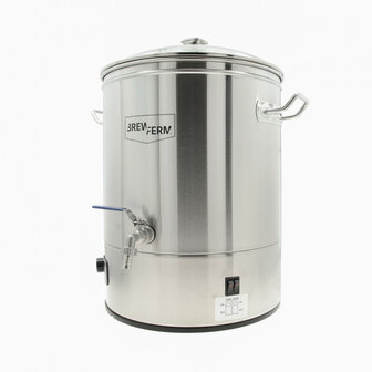Brewferm elektrische brouwketel rvs 30 l