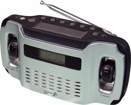 Radio Lynx - Opwindbaar + Zaklamp