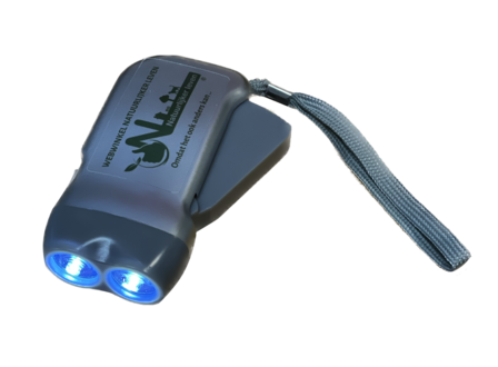 Knijpkat LED opwindbare zaklamp