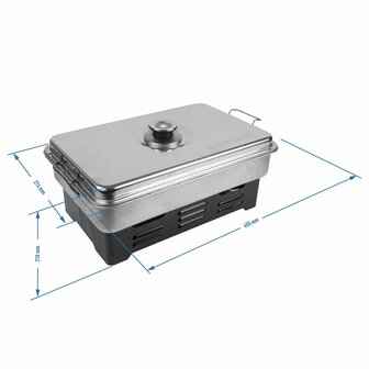 Tafel rookkast NAT-001