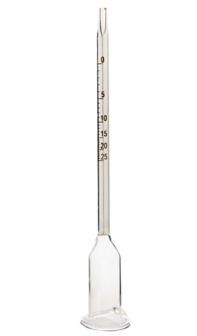 Vinometer eenvoudig model 0&deg;-25&deg;