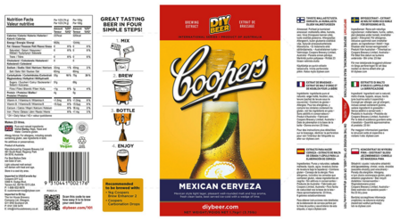 Coopers bier Mexicaanse Cerveza