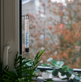 Raam thermometer 20/200mm