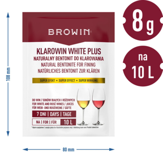 Klarowin White Plus - klaringsmiddel 8 g