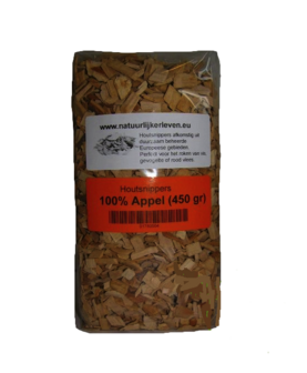 Houtsnippers van 100% Appel