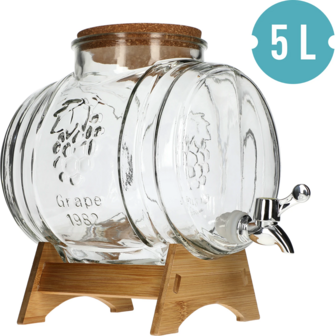 Likeur of tinctuur vaatje van 5 liter
