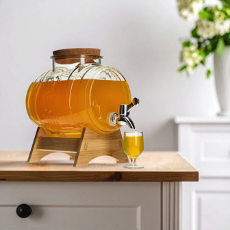 Likeur of tinctuur vaatje van 3 liter
