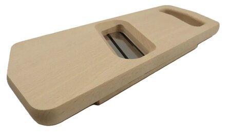 Houten Mandoline of Koolsnijder 2 messen 28 cm x 10 cm