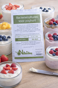 Natuurlijker leven bacterieculturen voor yoghurt