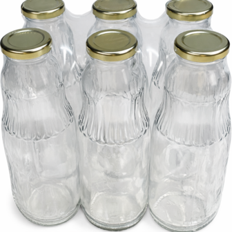 Natuurlijker leven sapfles (Goud) 750 ml 