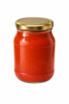 Glazen pot 1.7 liter met gouden deksel