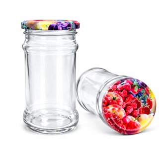 Natuurlijker leven Jampotten 6x8 inclusief deksel