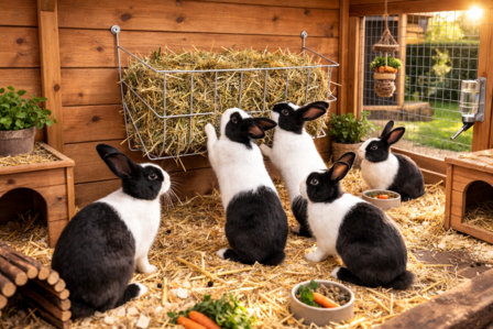 Ruifje metaal 30x10,5x19cm