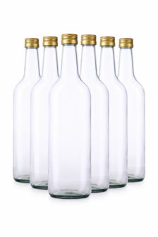 6 x Glazenfles Standaard 700ml
