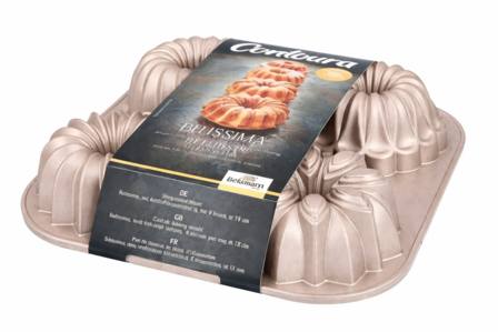 Bundt Cake Tray Belissima &ndash; 4-voudig | 24 cm