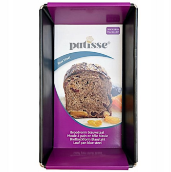 Patisse Broodvorm &ndash; 24 x 14 x 6 cm &ndash; Blauw Staal &ndash; Professionele Kwaliteit