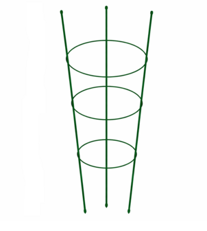 Tuinplanten steunringen, 3 ringen, 0,75 m