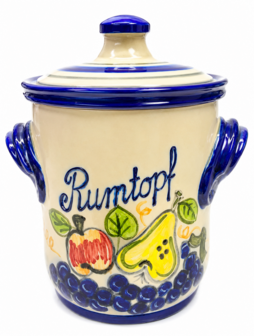 Rumtopf met fruitmotief 5 liter