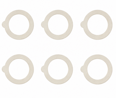 Bormioli Rocco Rubber voor Fido weckpot - &Oslash; 9 cm - Set-6