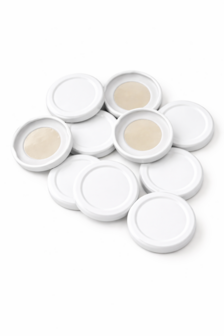 Twist-off deksel 48 mm wit