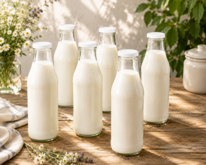 Sapfles 1000 ml 6x inclusief witte dop
