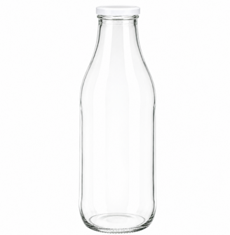 Sapfles 1000 ml 6x inclusief witte dop