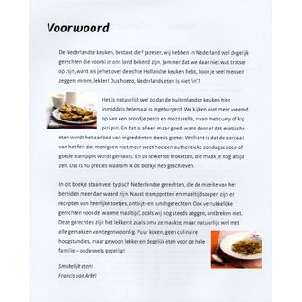 'De Nederlandse keuken / Dutch cuisine' Francis van Arkel
