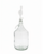 Gistingsfles 5 liter met stop en waterslot