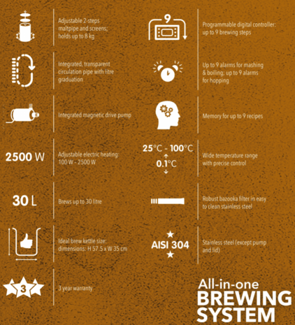 Brew Monk™ - Alles-in-een brouwsysteem