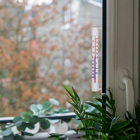 Kunststof raamthermometer 18/190mm