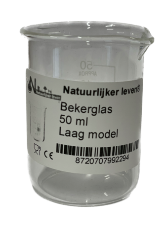 Bekerglas laag model 50ml