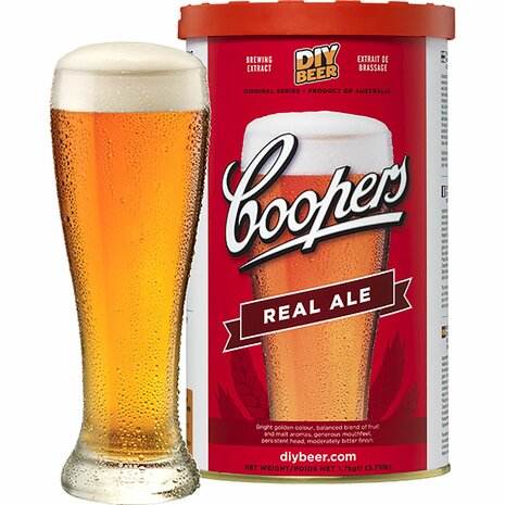 Coopers bier Real Ale