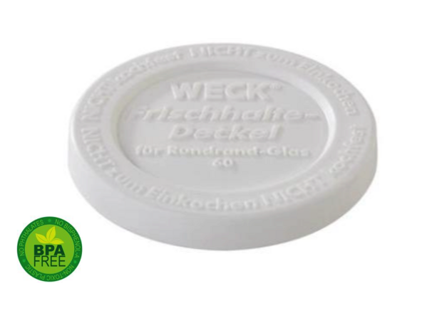 Vershouddeksel Weck 5 x Ø 60mm