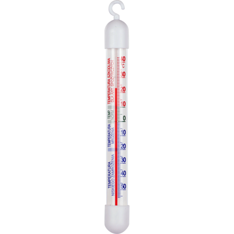 Thermometer voor koelkasten en diepvriezers (-50°C tot +40°C) 17cm