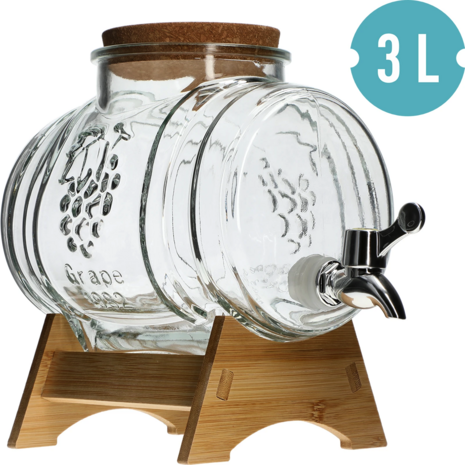 Likeur of tinctuur vaatje van 3 liter