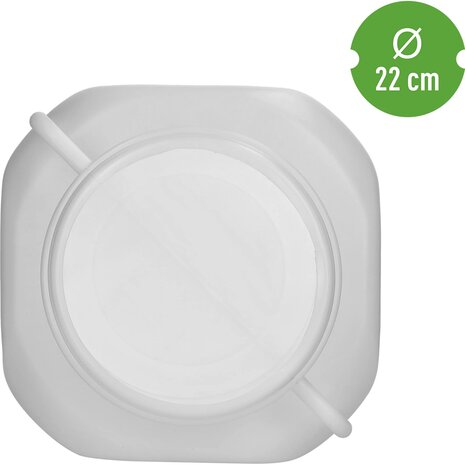 Zuurkoolvat met schroefdeksel 50L