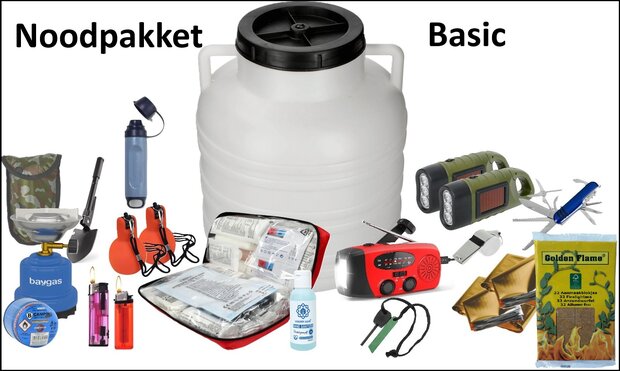 Noodpakket Basic 20 delig