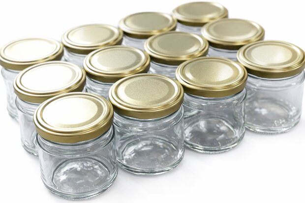 Glazen potjes 210ml 12 stuks