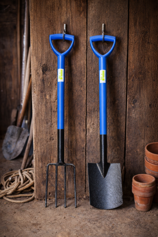 Natuurlijker leven spitspade en spitvork